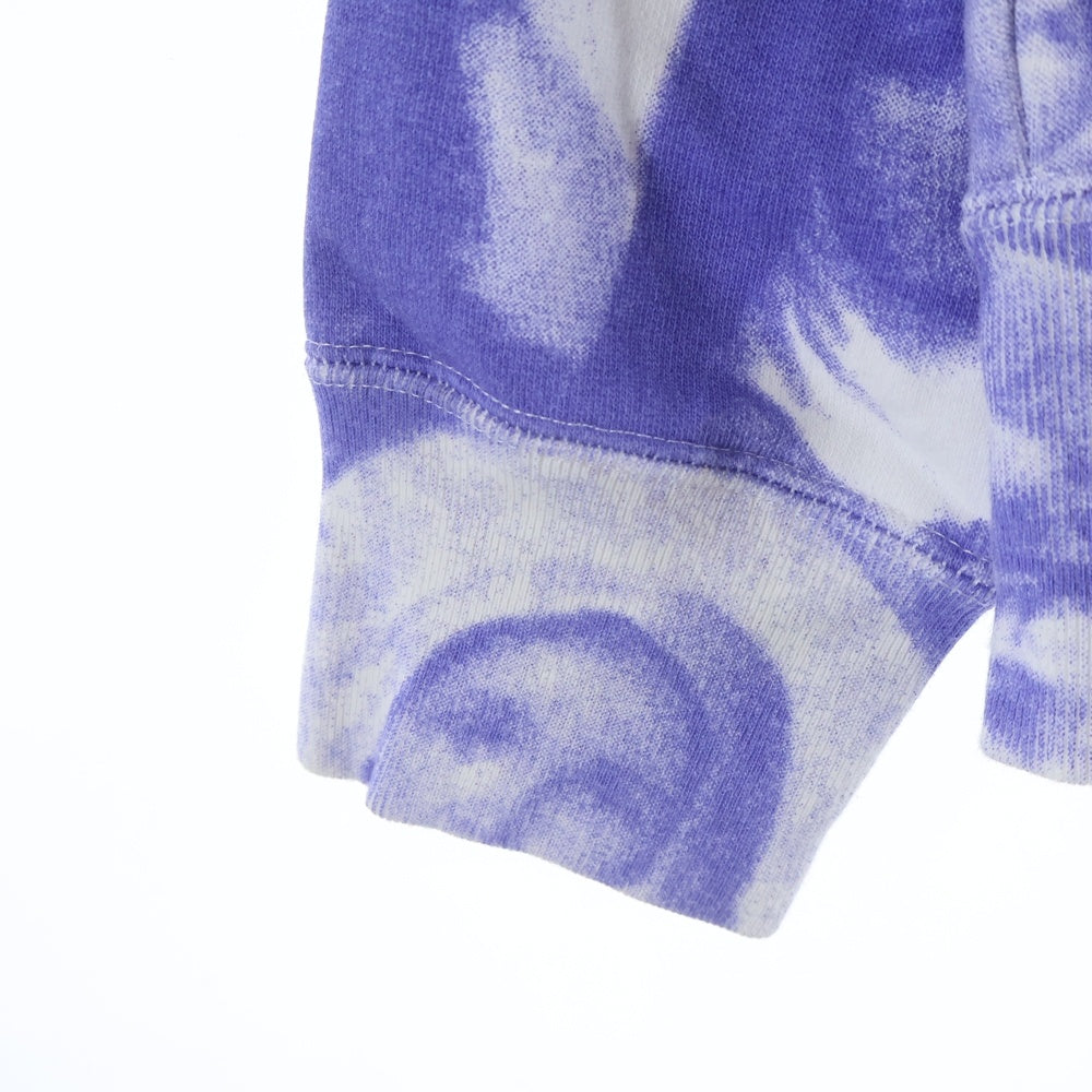 SUPREME(シュプリーム) Jesus and Mary Hooded Sweatshirt 総柄プリント プルオーバーパーカー パープル