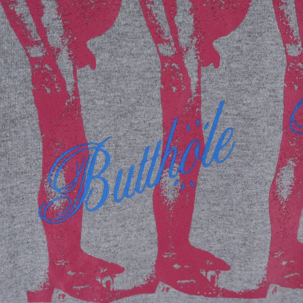 SUPREME(シュプリーム) 21SS Butthole Surfers Tee 両面プリント クルーネック半袖Tシャツカットソー グレー