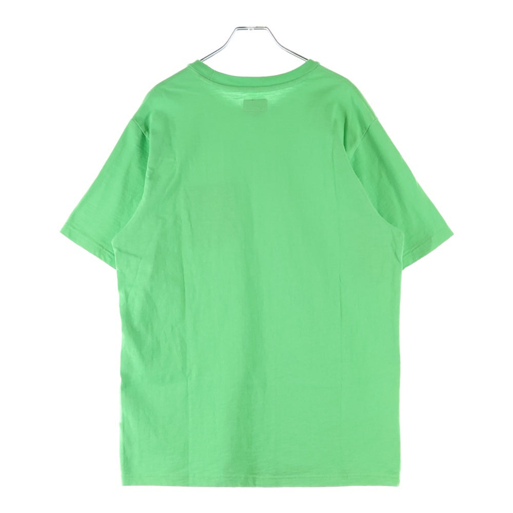 SUPREME(シュプリーム) Pocket Tee スモールロゴ フロントポケット クルーネック半袖Tシャツカットソー ライトグリーン