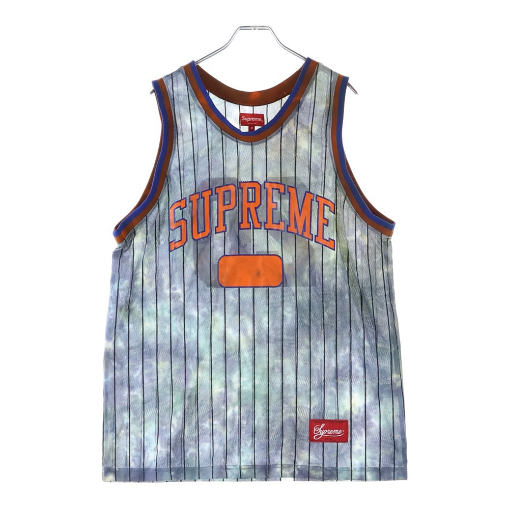 SUPREME(シュプリーム) 20AW Dyed Basketball Jersey オーバーダイ バスケットボールジャージータンクトップ グレー