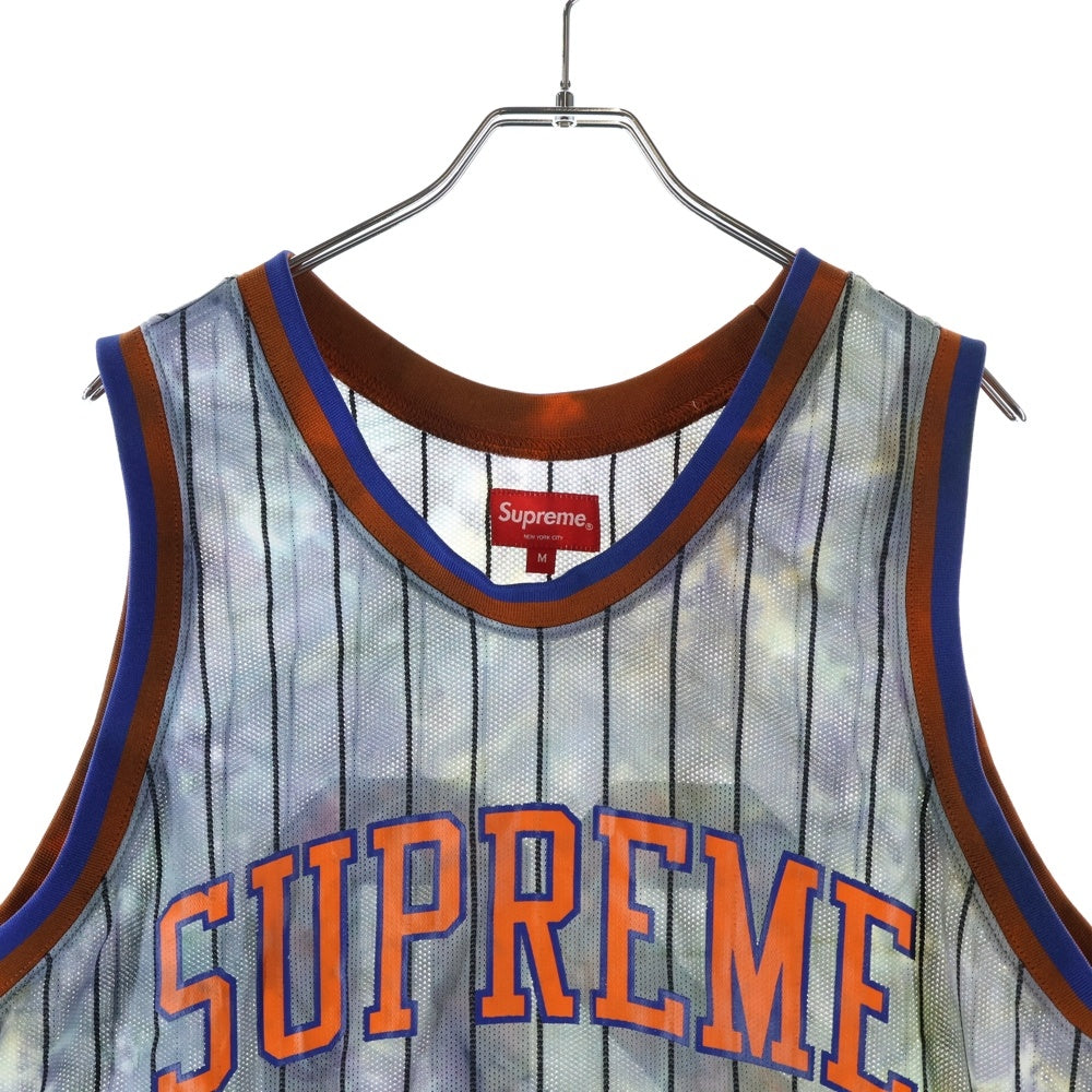 SUPREME(シュプリーム) 20AW Dyed Basketball Jersey オーバーダイ バスケットボールジャージータンクトップ グレー