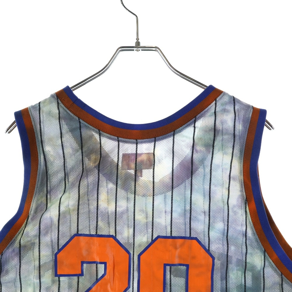 SUPREME(シュプリーム) 20AW Dyed Basketball Jersey オーバーダイ バスケットボールジャージータンクトップ グレー