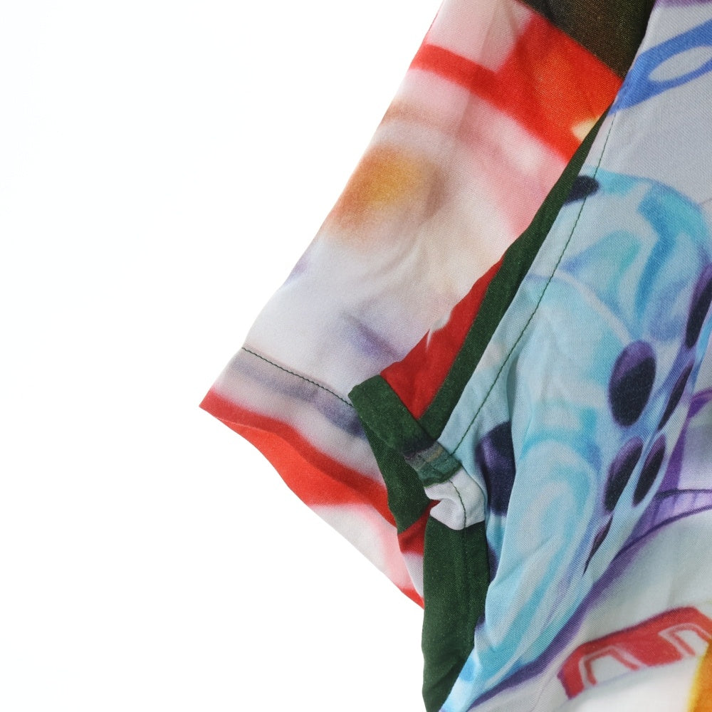 SUPREME(シュプリーム) 18SS Casino Rayon Shirt プリント総柄 レーヨン半袖シャツ マルチカラー