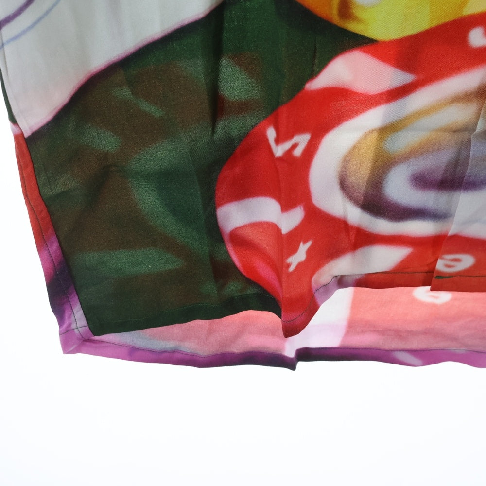 SUPREME(シュプリーム) 18SS Casino Rayon Shirt プリント総柄 レーヨン半袖シャツ マルチカラー