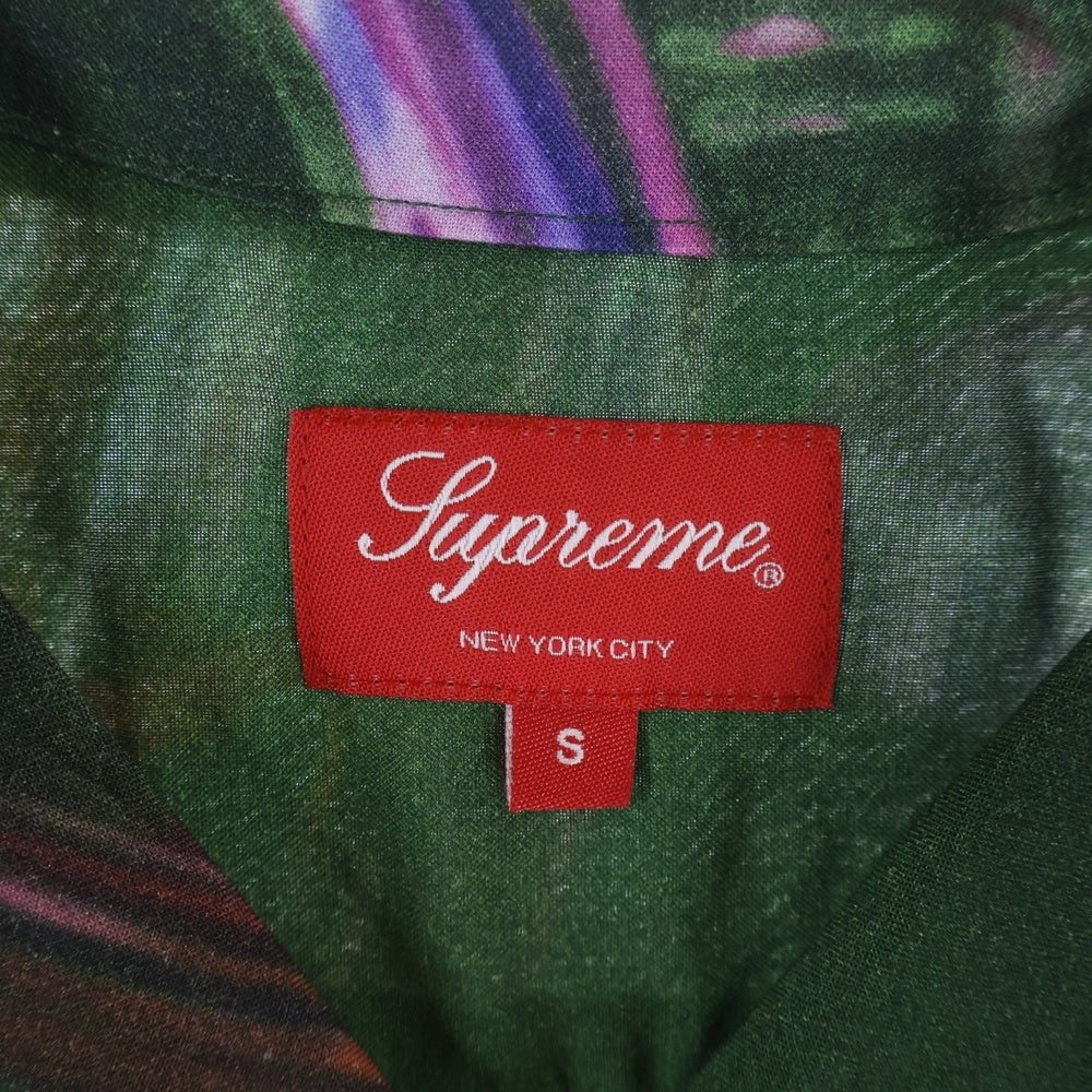 SUPREME(シュプリーム) 18SS Casino Rayon Shirt プリント総柄 レーヨン半袖シャツ マルチカラー