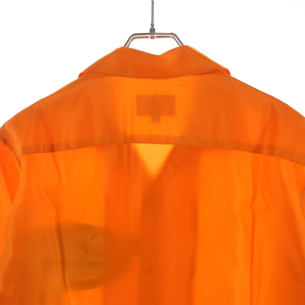 SUPREME(シュプリーム) 19SS The Persistence of Memory Shirt フロントプリント シルク半袖シャツ オレンジ