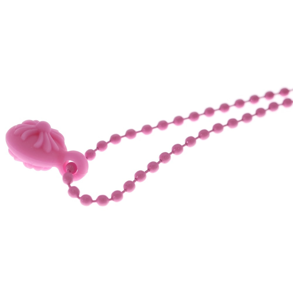 CHROME HEARTS(クロムハーツ) RUBBER CH CRS BALL #2 クロスボール ラバーネックレス シリコン ピンク