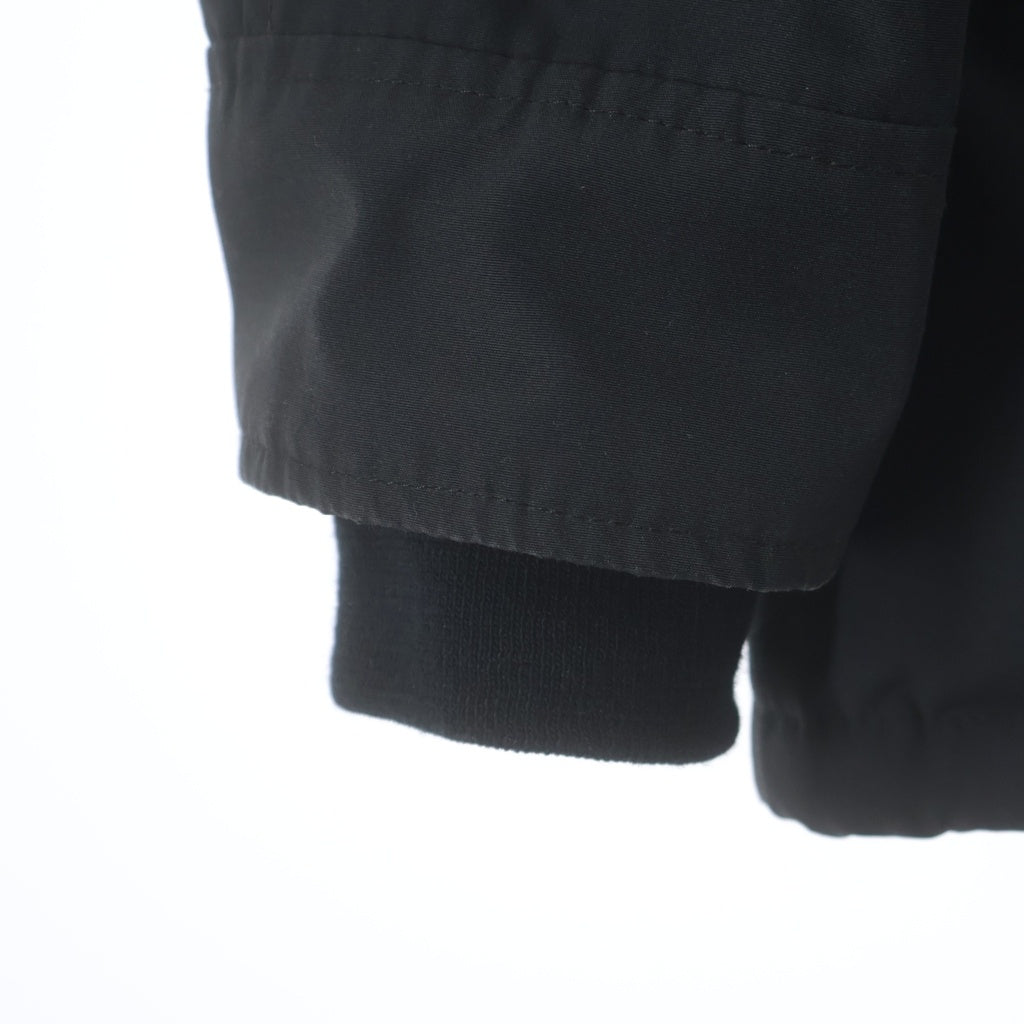 CANADA GOOSE(カナダグース) CHATEAU PARKA シャトー パーカ ショルダーワッペン ファー フーデッド ジップアップダウンジャケット ブラック 3426MA