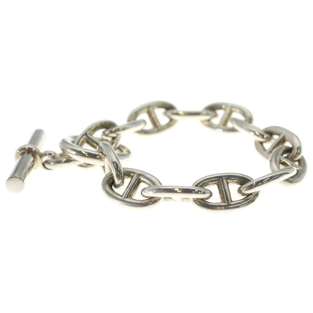 HERMES(エルメス) Chaine d'Ancre TGM シェーヌダンクル TGM チェーンブレスレット シルバー 13LINK