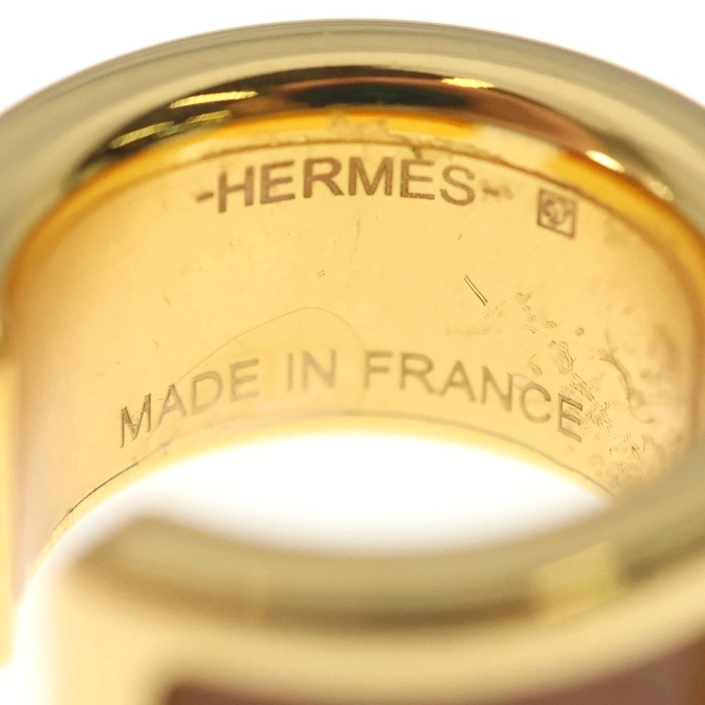HERMES(エルメス) オランプ PM イヤーカフ ゴールド/ブラウン レディース