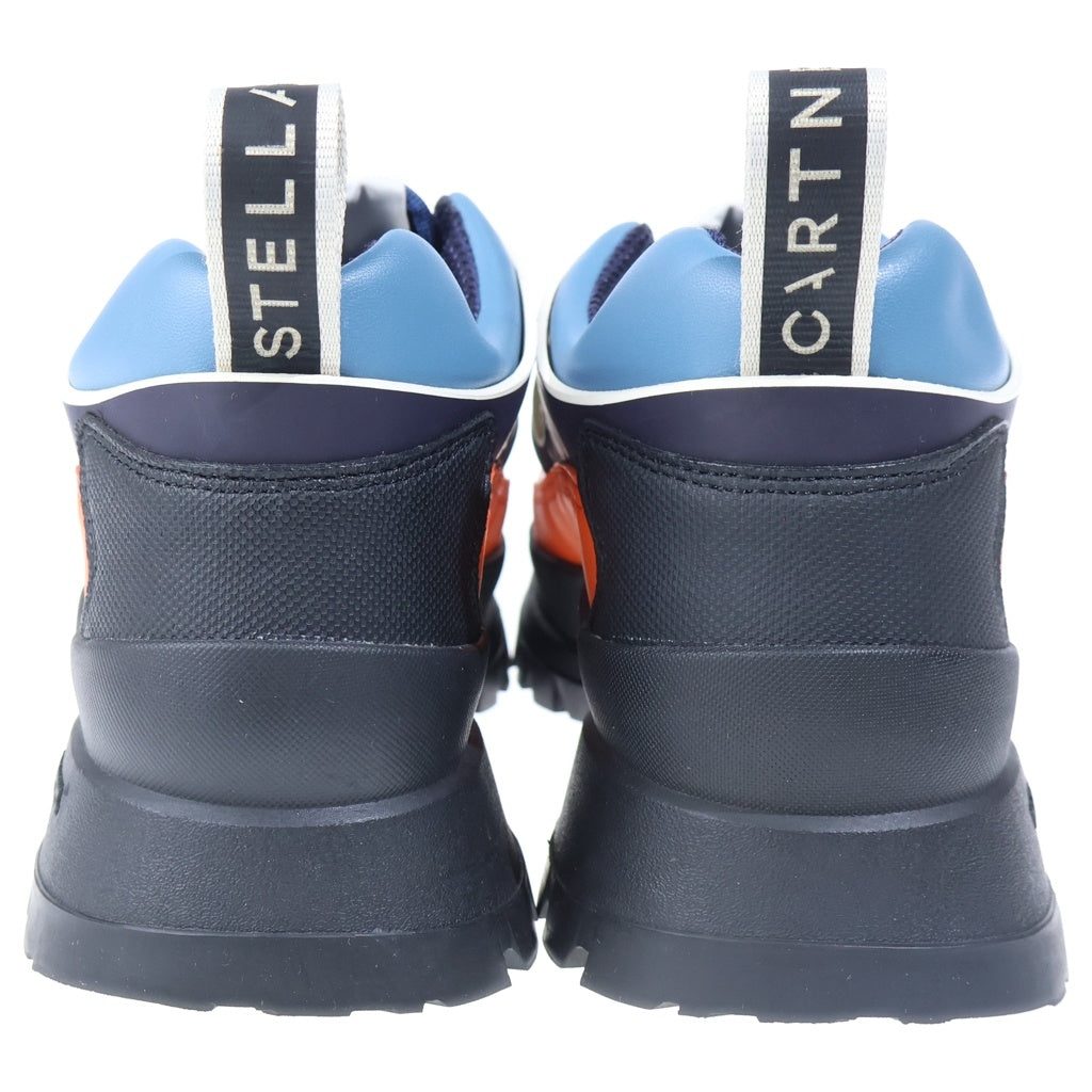 STELLA McCARTNEY(ステラマッカートニー) SHOES PLAS S GOM ローカット プラットフォームスニーカー ホワイト/オレンジ