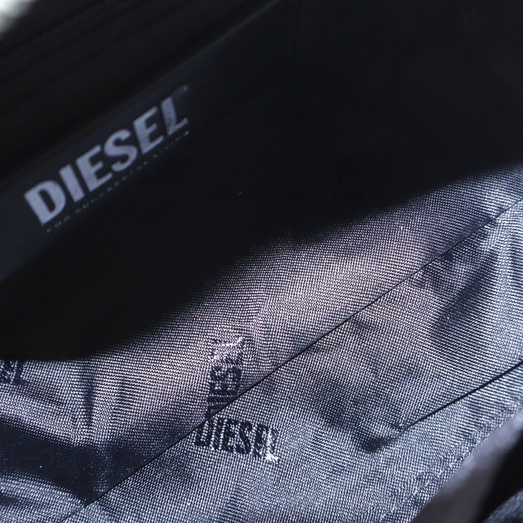 DIESEL(ディーゼル) 1DR DOME BAG Dロゴ 2WAY ハンドバッグ ショルダーバッグ ブラック X10369 レディース