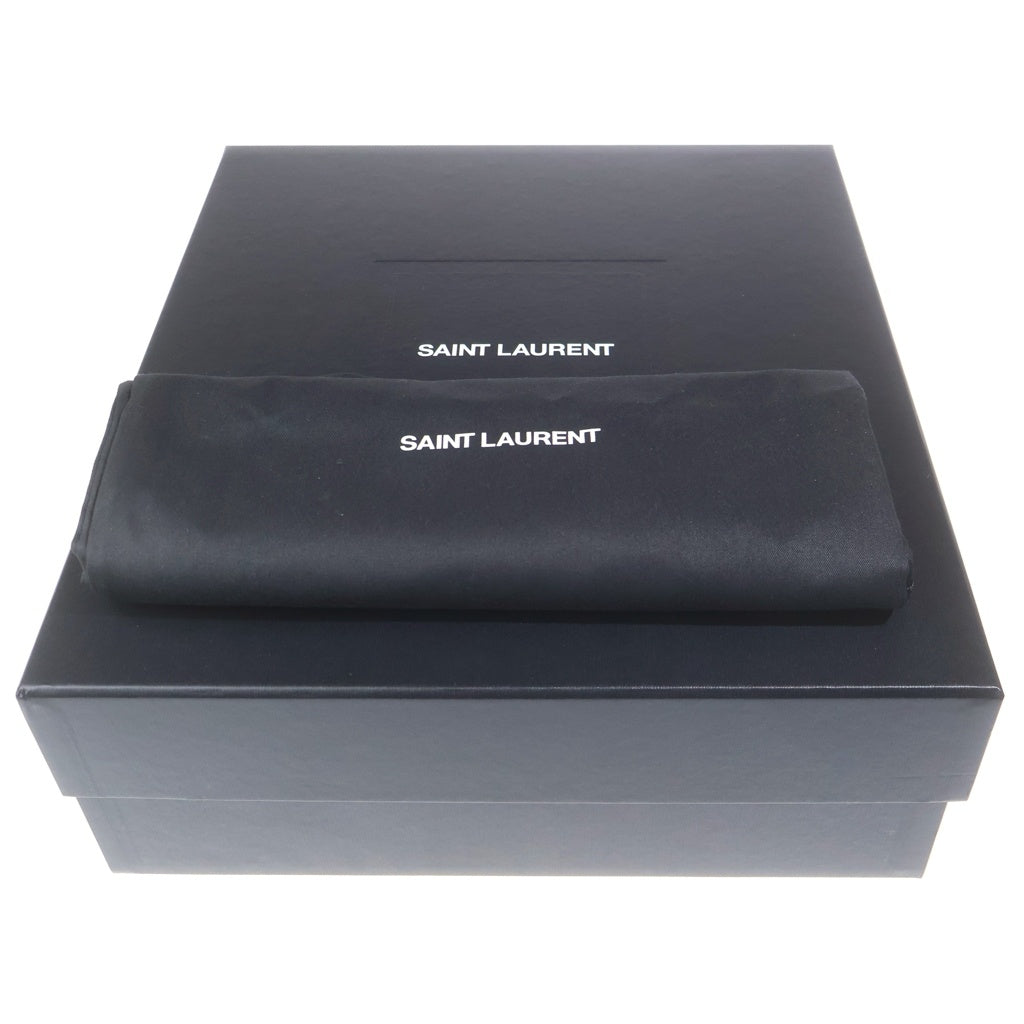 SAINT LAURENT PARIS(サンローランパリ) RAINER レイナー パテント ジップアップブーツ ブラック 776861