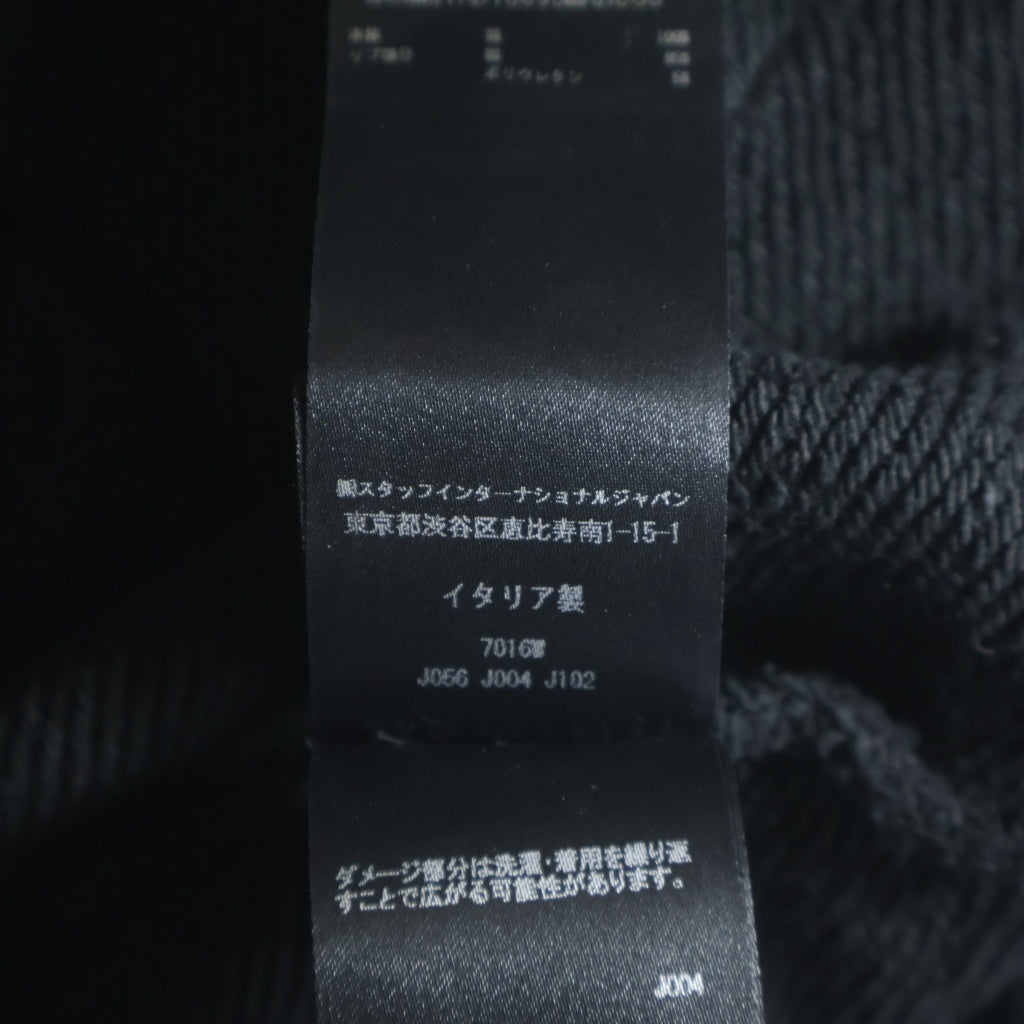 AMIRI(アミリ) Theatre Masks Hoodie バックプリント プルオーバーパーカー ブラック SRAJYHD1069