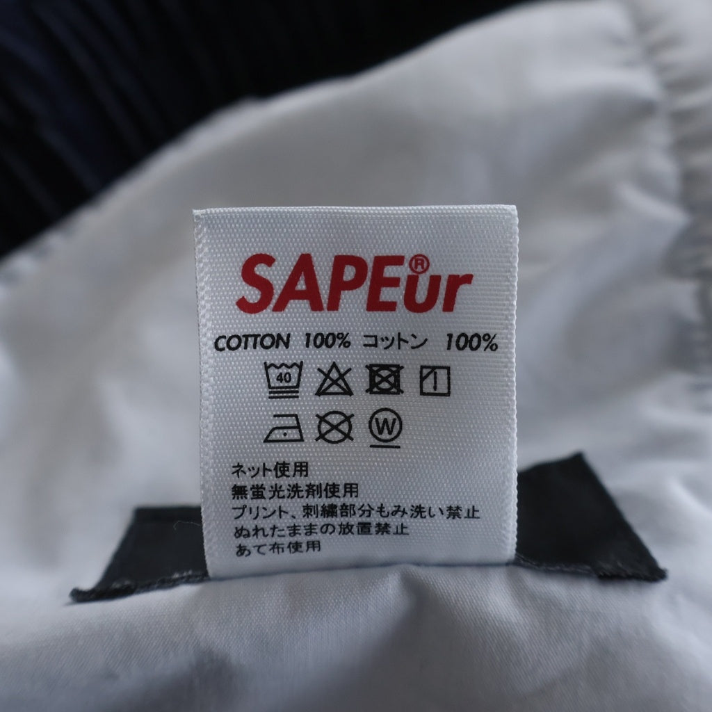 SAPEur(サプール) DENIM TRACK PANTS デニムトラックパンツ インディゴ