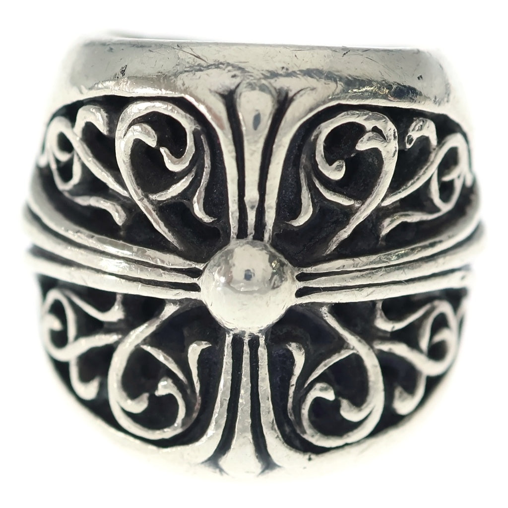 CHROME HEARTS(クロムハーツ) CLASSIC OVAL クラシックオーバルクロス リング シルバー BCA340