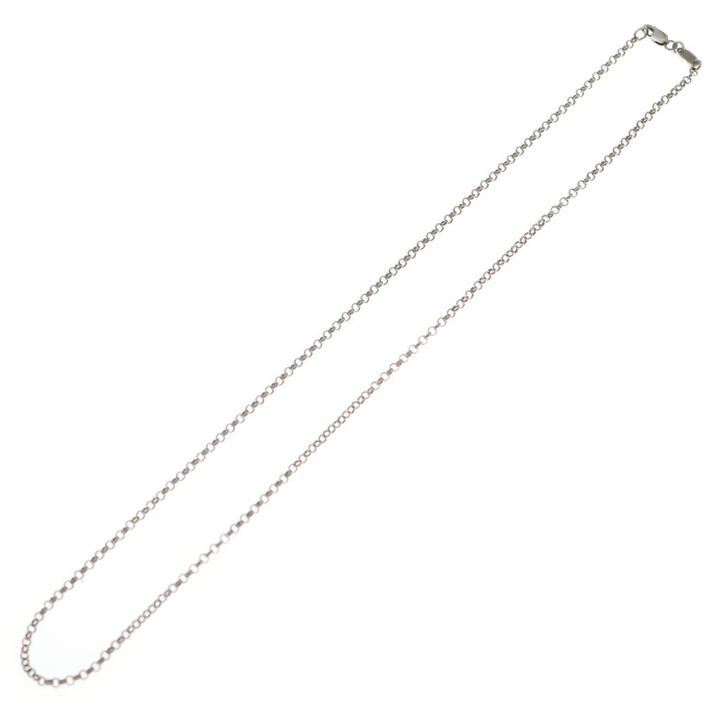 CHROME HEARTS(クロムハーツ) NECKCHAIN R18 ロールチェーンネックレス 18inch シルバー BCA083