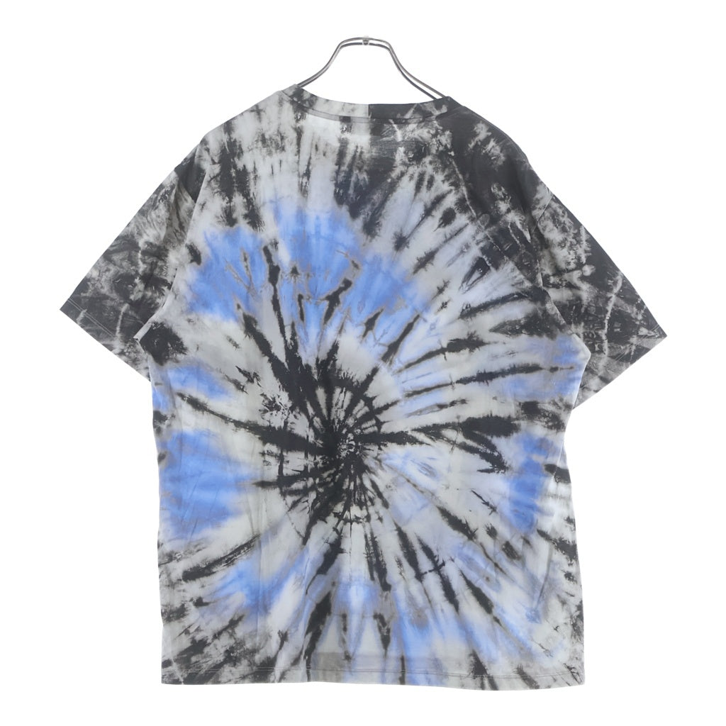 CELINE(セリーヌ) TIE-DYE LOOSE COTTON T-SHIRT ロゴプリント タイダイ総柄 クルーネック半袖Tシャツカットソー マルチカラー 2X65M873W.01JT