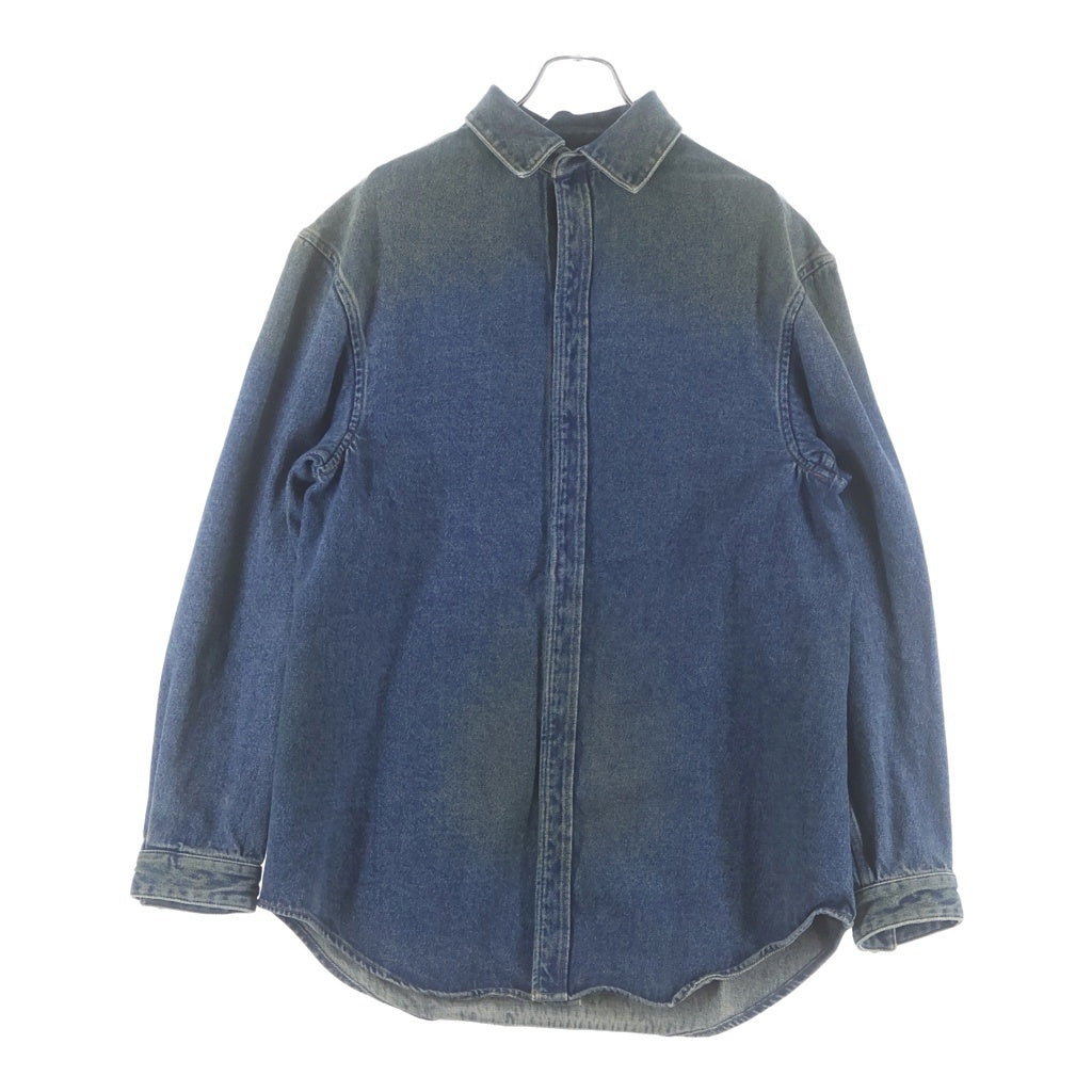 BALENCIAGA(バレンシアガ) ヴィンテージ加工 オーバーサイズ長袖デニム