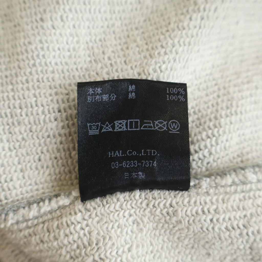 cvtvlist(カタリスト) Cross Double Shorts クロス刺繍 レイヤードデザイン ショートスウェットパンツ グレー 2201060402