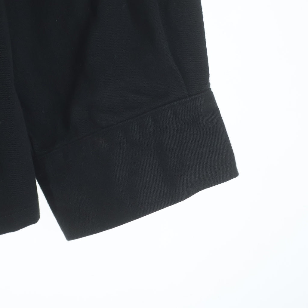 NO BRAND(ノーブランド) WORKERS (ワーカーズ) フロントポケット コットン カバーオールジャケット ブラック