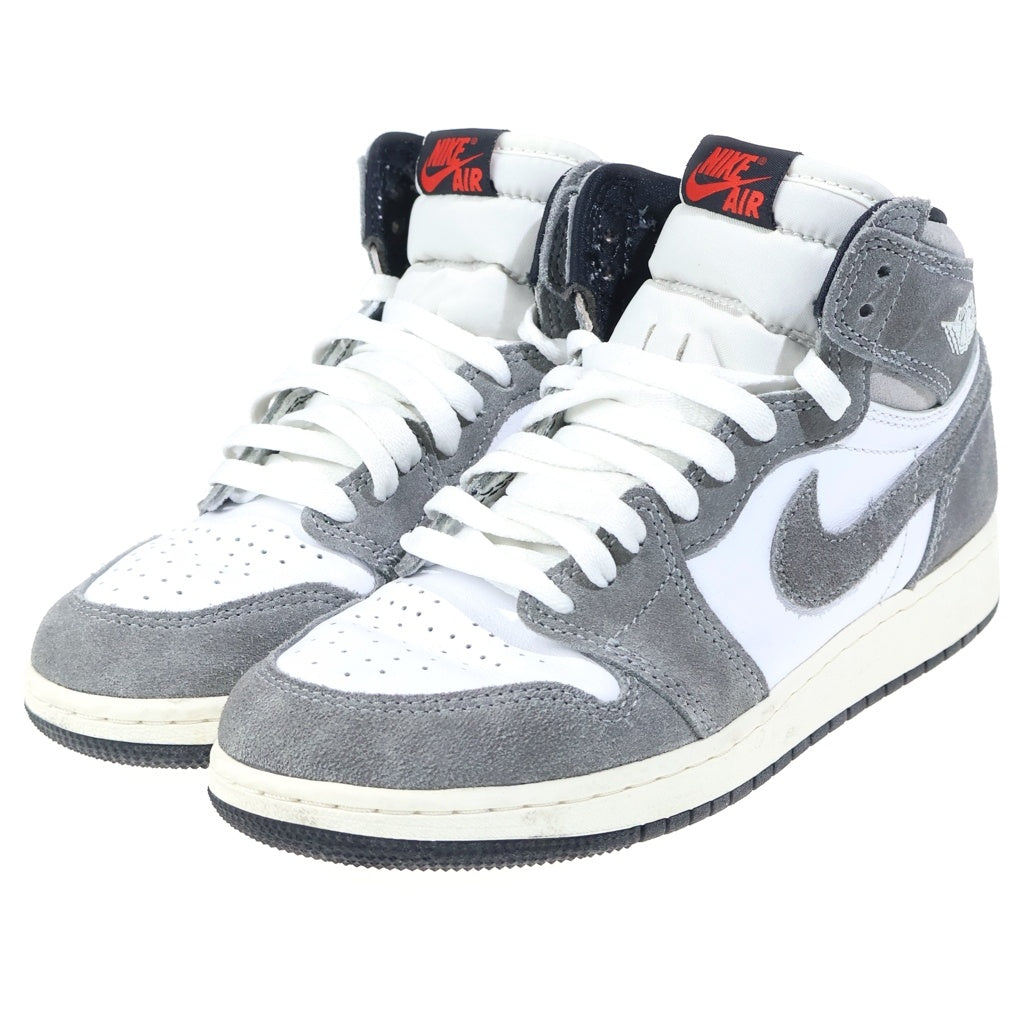 NIKE(ナイキ) GS Air Jordan 1 Retro High OG Black and Smoke Grey GS エアジョーダン1 レトロ ハイ OG ハイカットスニーカー レディース FD1437-051