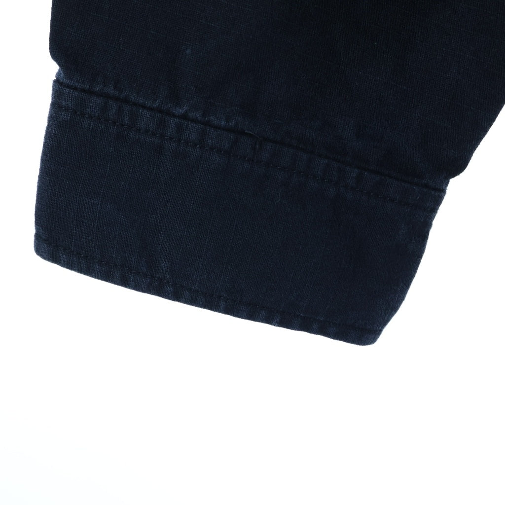 COMME des GARCONS SHIRT(コムデギャルソンシャツ) 15AW×Supreme Work Jacket チェック柄 ジップアップ ワークジャケット ブルー