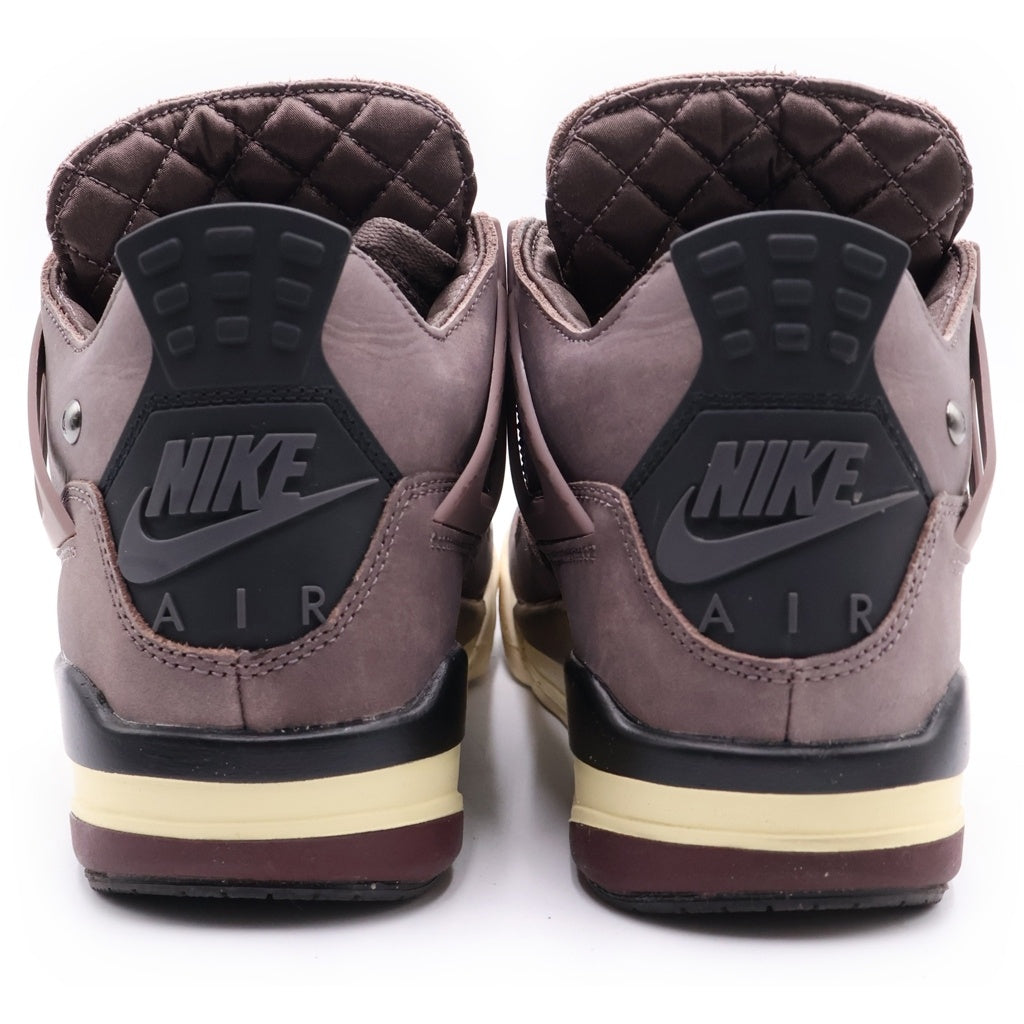 NIKE(ナイキ) ×A Ma Maniere Air Jordan 4 Violet Ore アママニエール エアジョーダン4 バイオレット オレ ハイカットスニーカー ブラウン US7/25cm DV6773-220
