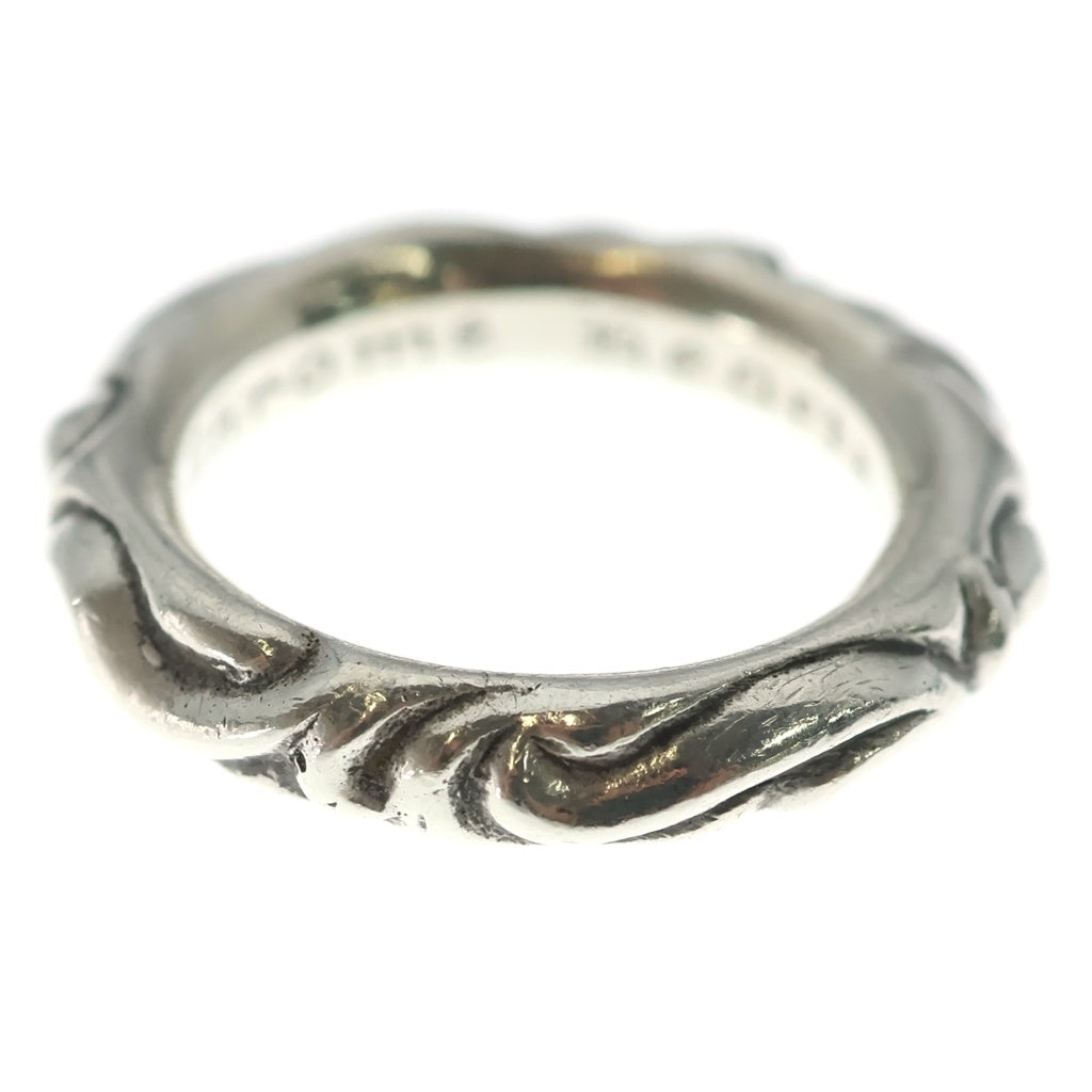 CHROME HEARTS(クロムハーツ) SCRL BAND スクロールバンド リング シルバー BCA351