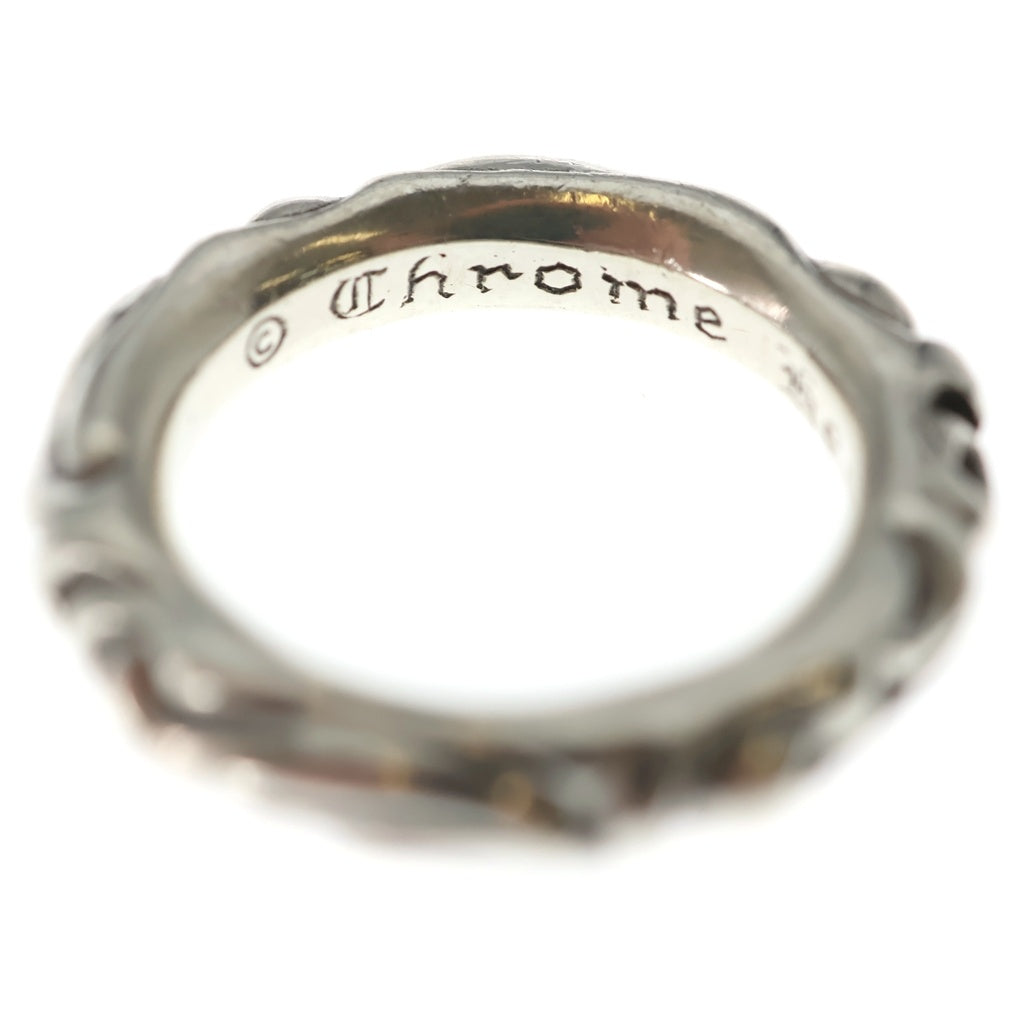 CHROME HEARTS(クロムハーツ) SCRL BAND スクロールバンド リング シルバー BCA351