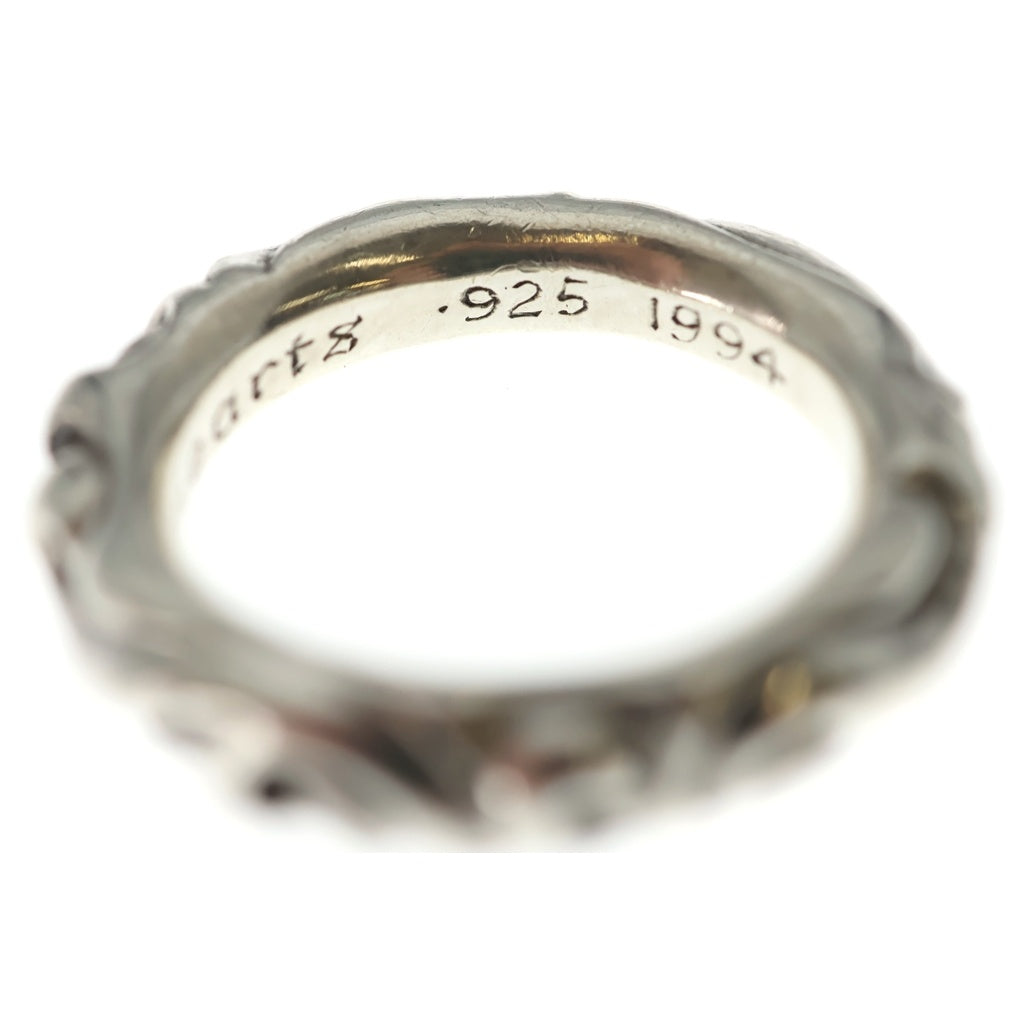 CHROME HEARTS(クロムハーツ) SCRL BAND スクロールバンド リング シルバー BCA351