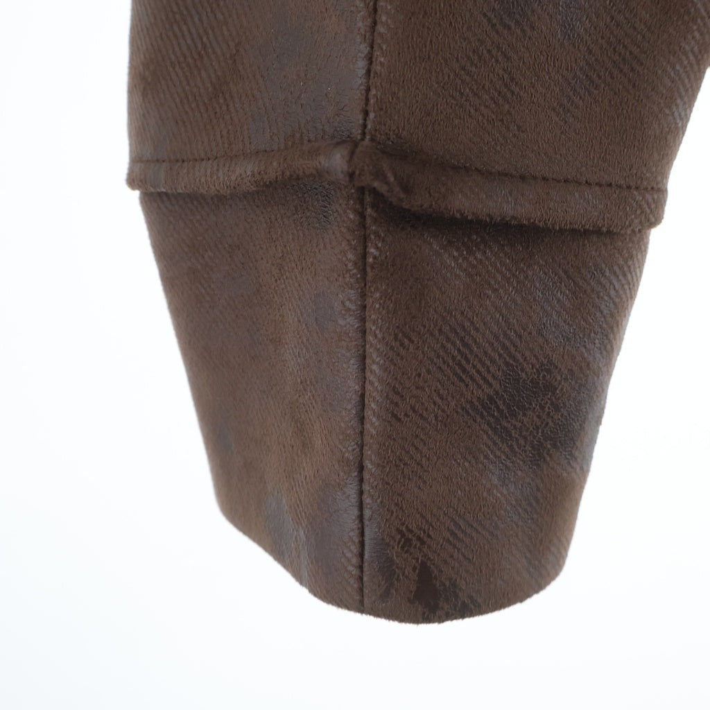 BIRTH OF ROYAL CHILD(バースオブロイヤルチャイルド) Suede Armor Jacket スエード アーマージャケット ブラウン