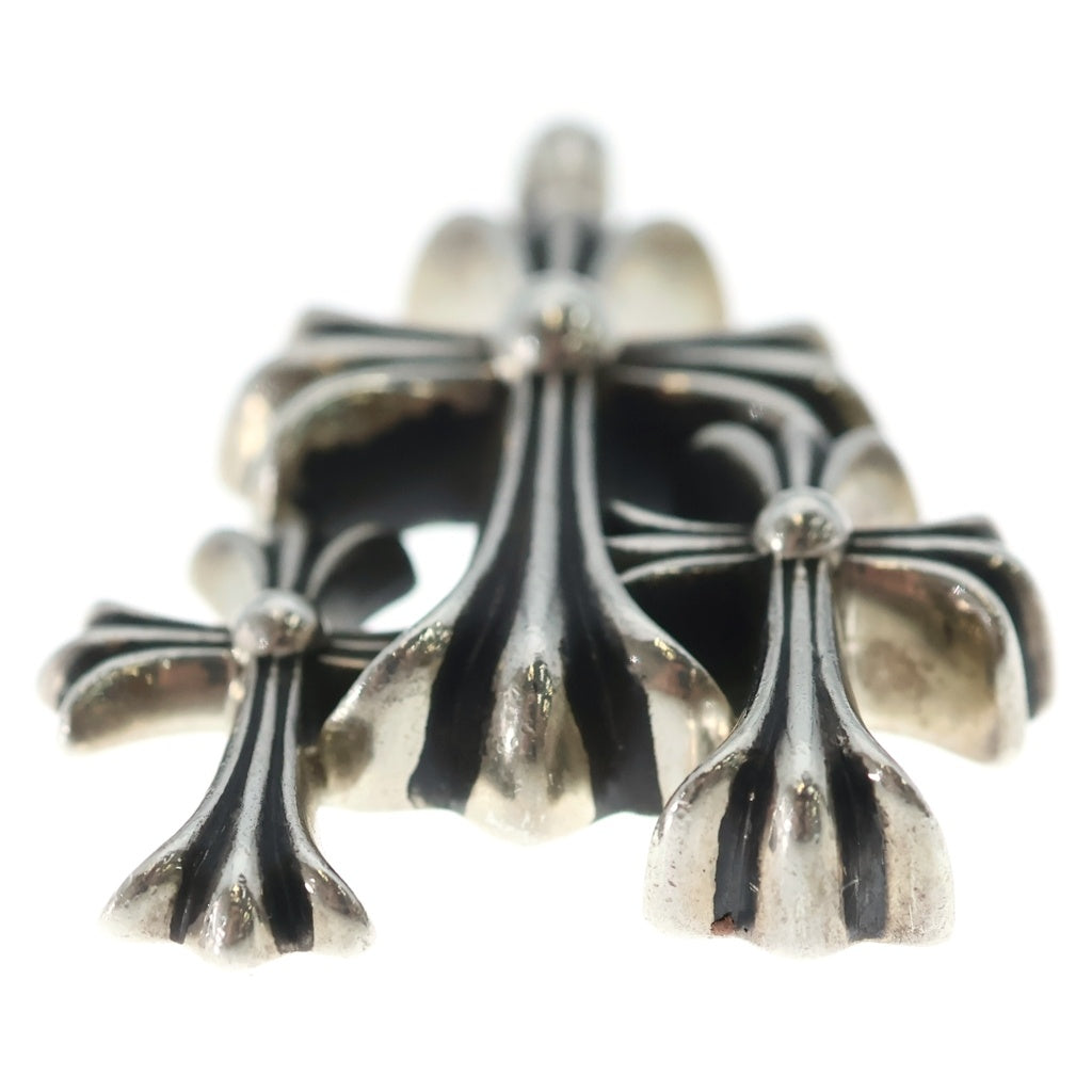 CHROME HEARTS(クロムハーツ) 3 CH CRS SML トリプルCHクロススモール ペンダントトップ シルバー