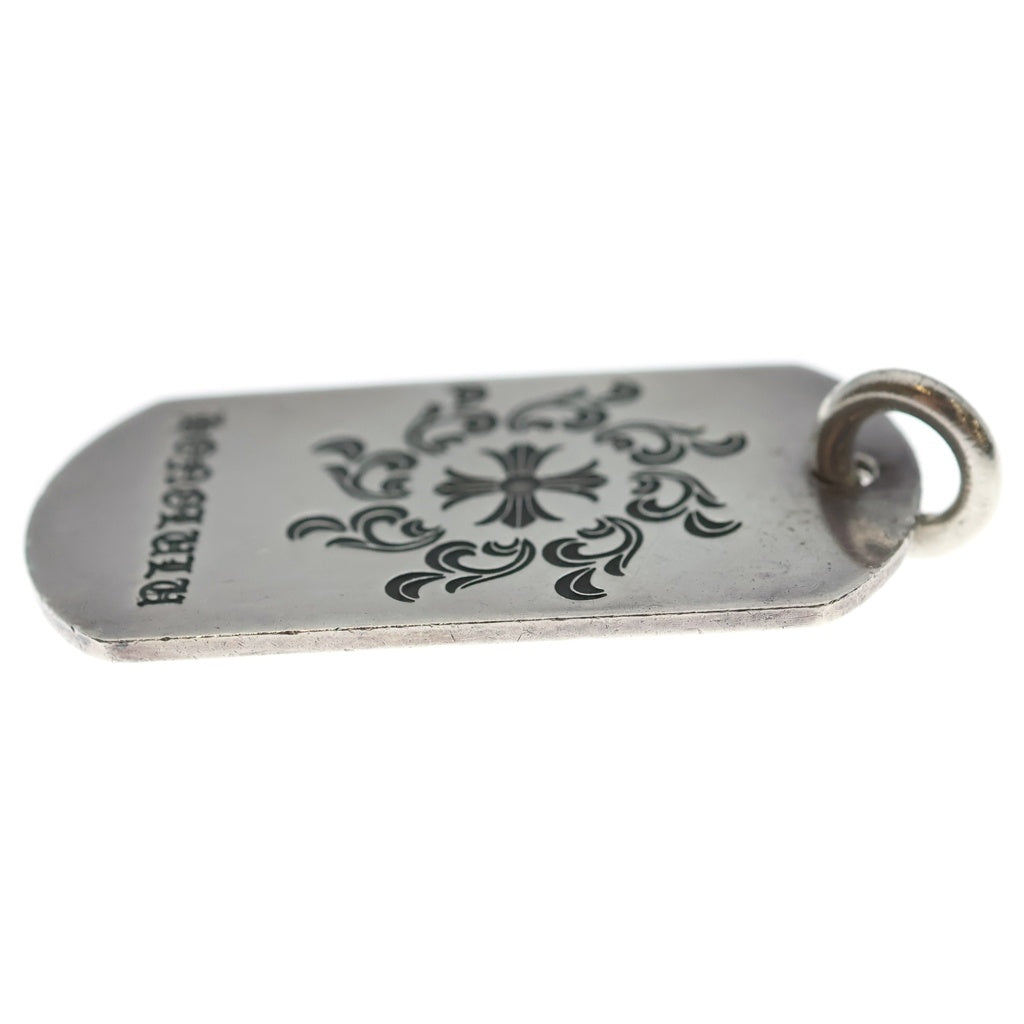 CHROME HEARTS(クロムハーツ) D TAG LRG LTD ラージドッグタグ ホノルル限定 ラージドッグタグ ネックレストップ シルバー