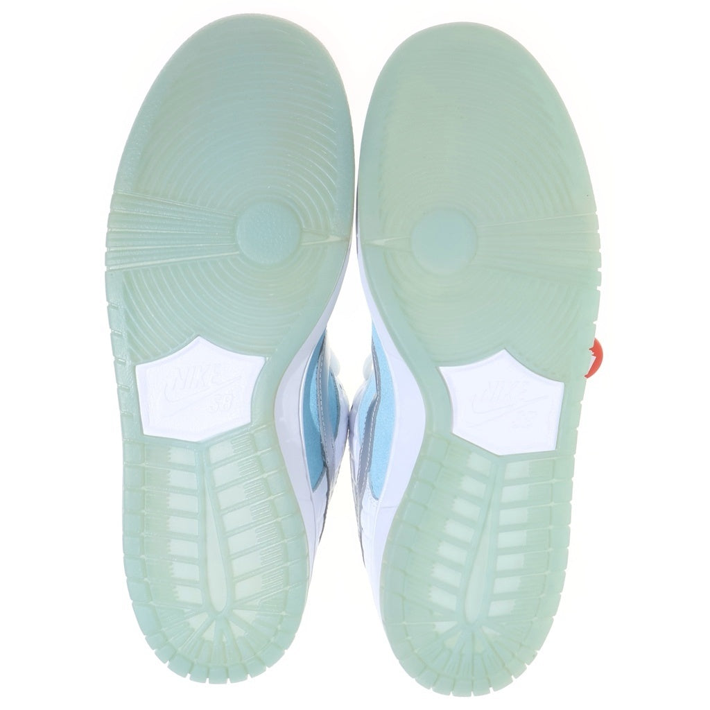 NIKE(ナイキ) FTC DUNK LOW PRO QS Lagoon Pulse ラグーンパルス ローカットスニーカー 銭湯 ライトブルー/ホワイト US10.5/28.5cm DH7687-400
