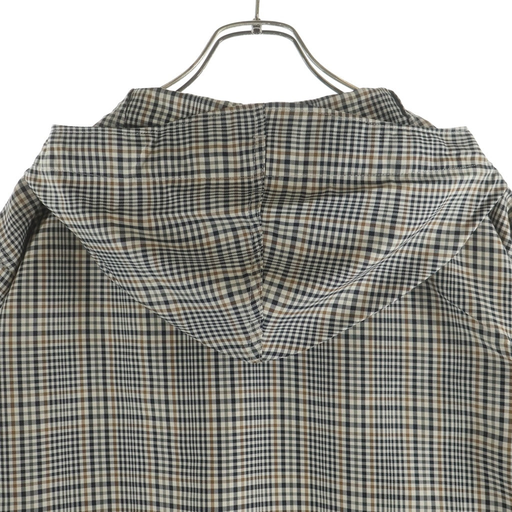 Engineered Garments(エンジニアド ガーメンツ) 25AW ルシャツ チェック柄 アノラックパーカー ベージュ