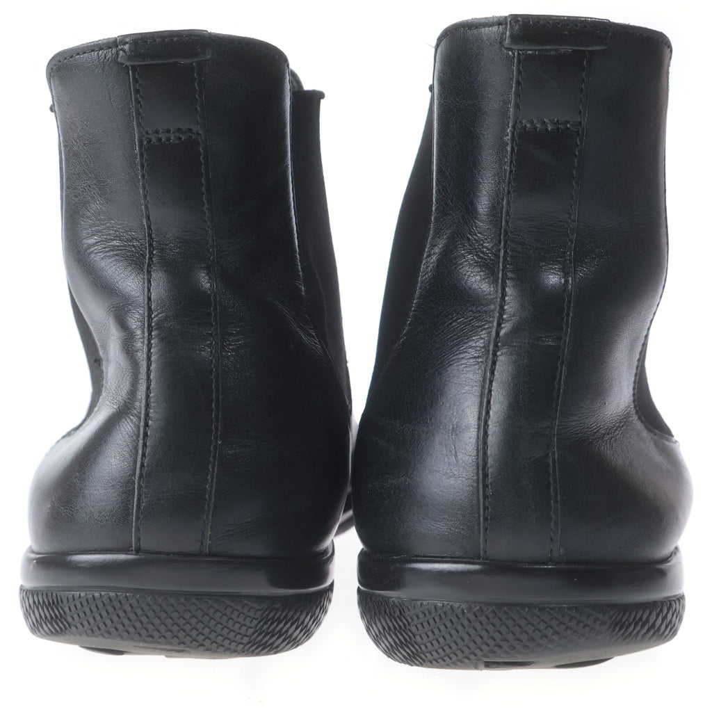 PRADA SPORT(プラダ スポーツ) レザー サイドゴアブーツ ブラック 4T1220