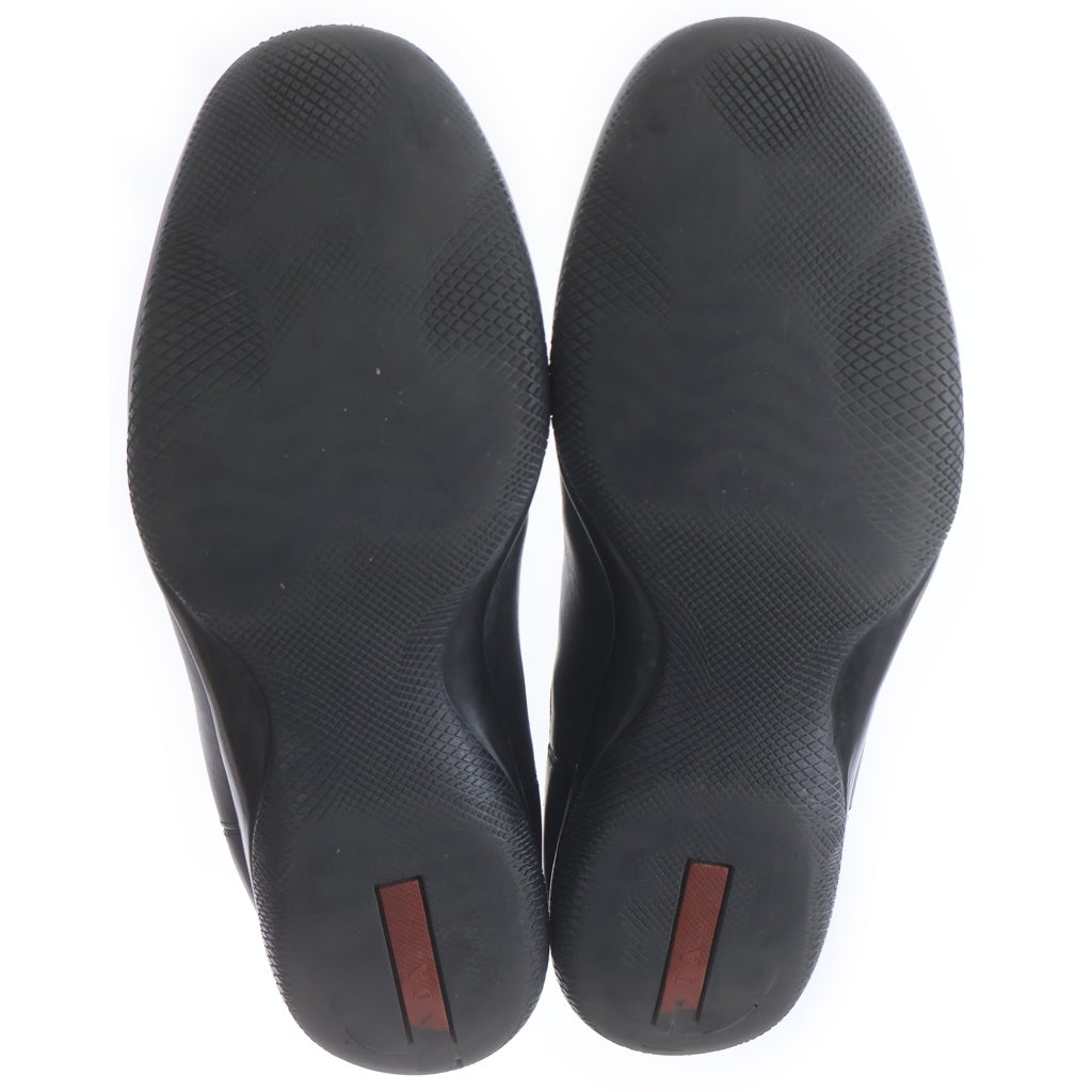 PRADA SPORT(プラダ スポーツ) レザー サイドゴアブーツ ブラック 4T1220