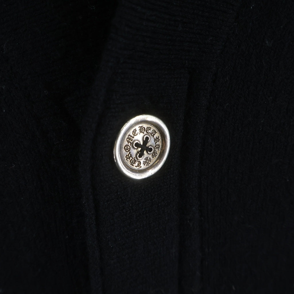 CHROME HEARTS(クロムハーツ) Y NOT SAILIN ON CARDIGAN カシミヤニットカーディガン ブラック
