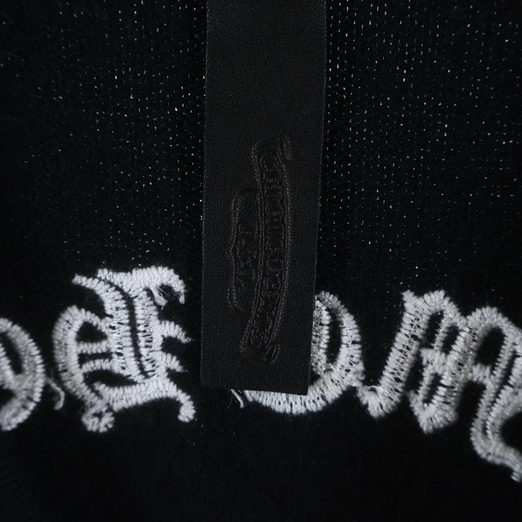 CHROME HEARTS(クロムハーツ) Y NOT SAILIN ON CARDIGAN カシミヤニットカーディガン ブラック