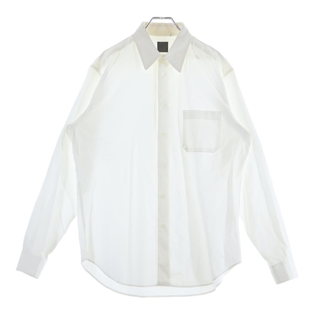 Yohji Yamamoto COSTUME D'HOMME(ヨウジヤマモト コスチュームドオム) 15AW SUIT BROAD CDH STANDARD SHIRT スーツブロード コスチュームドオム 長袖シャツ ホワイト HY-B83-050