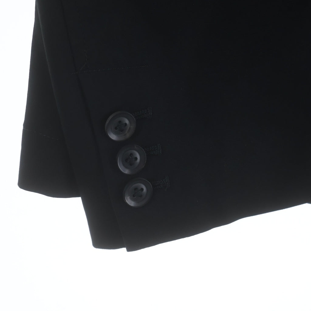 Yohji Yamamoto POUR HOMME(ヨウジヤマモト プールオム) 19SS 3B クレープテーラードジャケット ブラック HH-J41-500