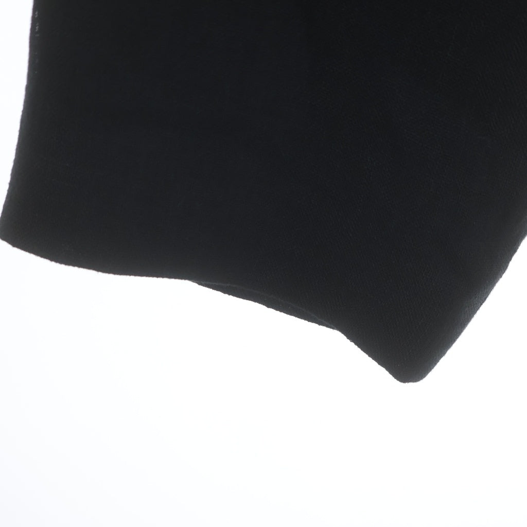 Yohji Yamamoto POUR HOMME(ヨウジヤマモト プールオム) 24SS リネンエポレットテーラードジャケット ブラック HS-J13-319