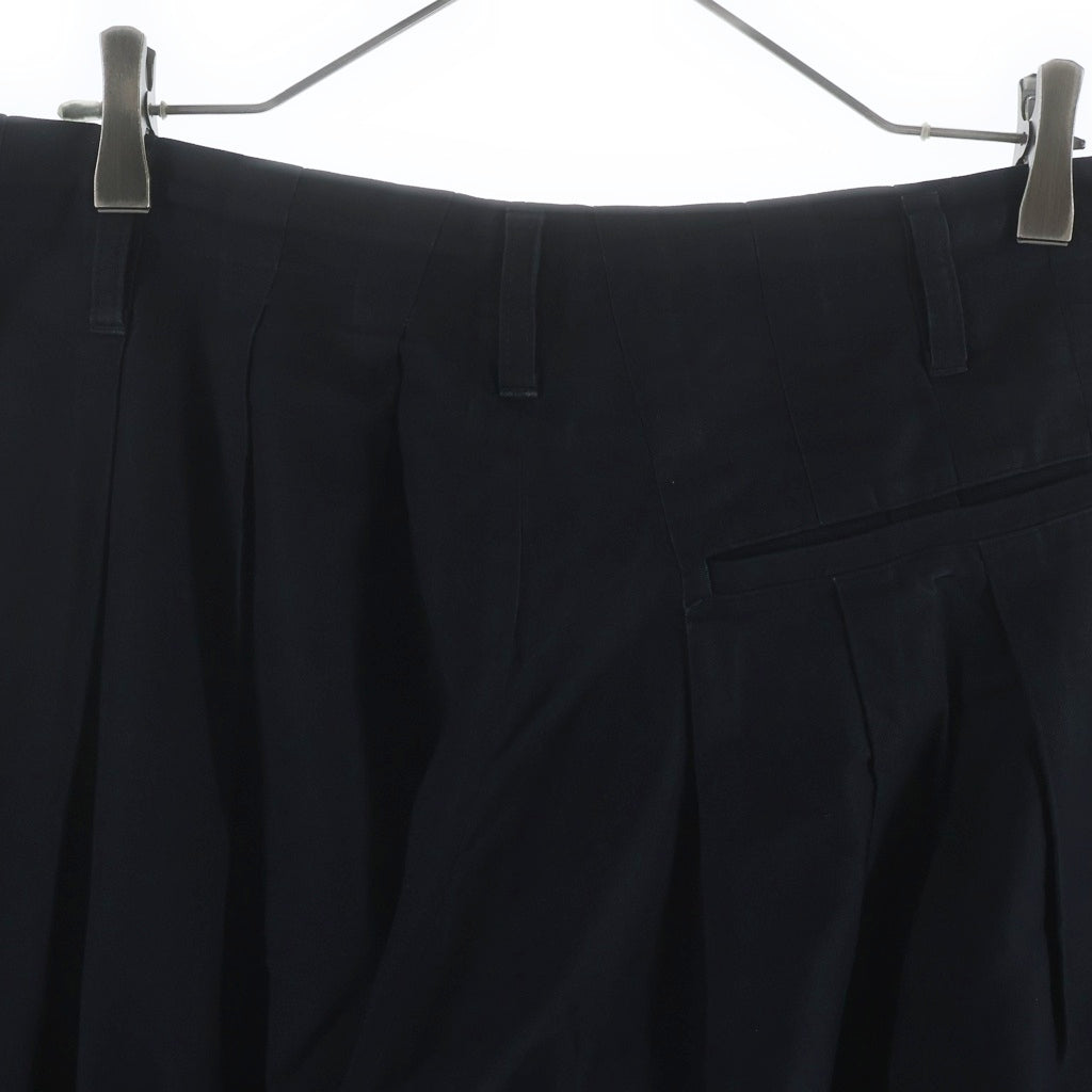 BLACK Scandal Yohji Yamamoto(ブラックスキャンダルヨウジヤマモト) 20AW Basic Balloon Pants ドローストリング付きベーシックバルーンパンツ ブラック HR-P09-005