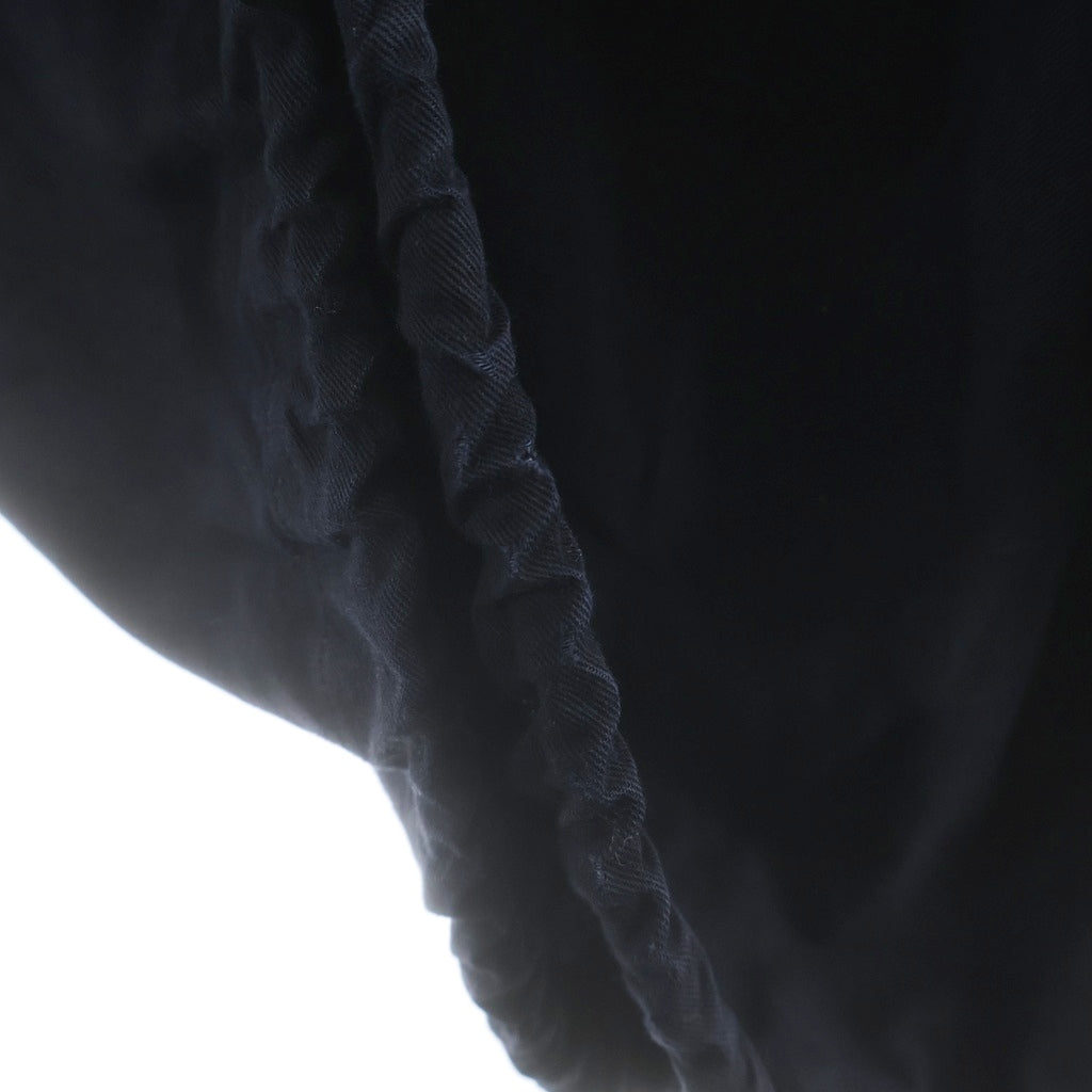 BLACK Scandal Yohji Yamamoto(ブラックスキャンダルヨウジヤマモト) 20AW Basic Balloon Pants ドローストリング付きベーシックバルーンパンツ ブラック HR-P09-005