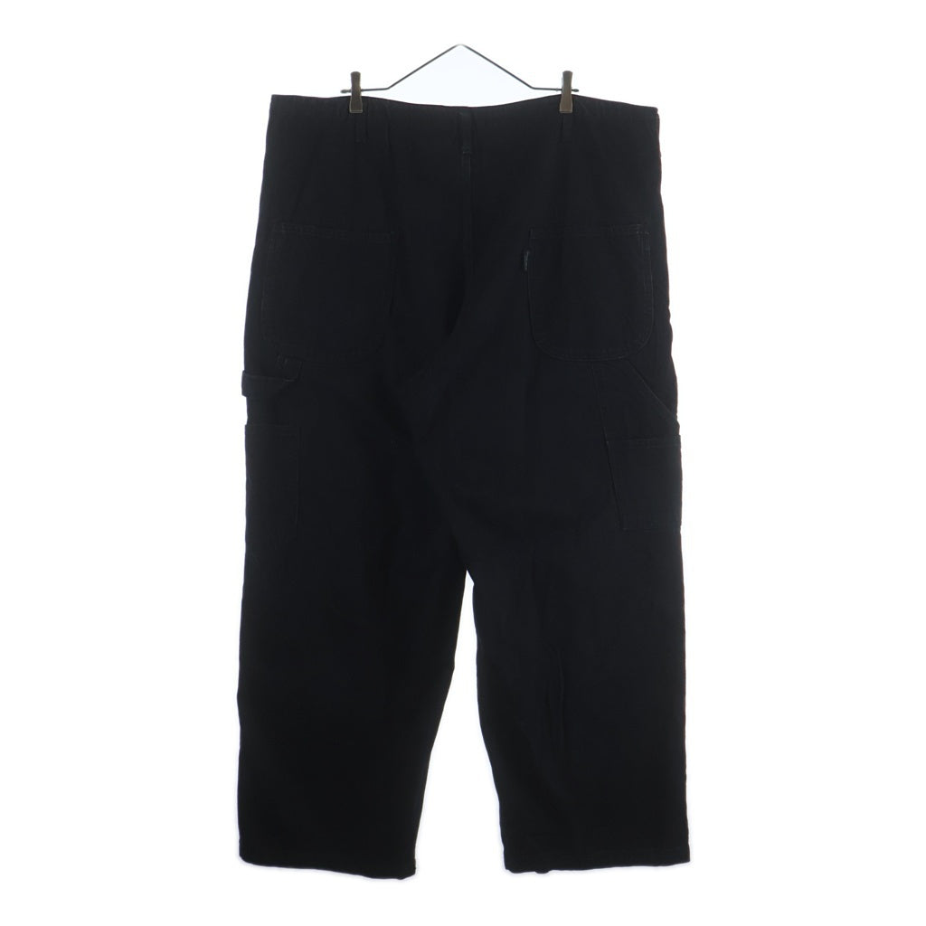 BLACK Scandal Yohji Yamamoto(ブラックスキャンダルヨウジヤマモト) BLACK DENIM PAINTER PANTS ブラックデニムペインターパンツ ブラック HE-P95-045