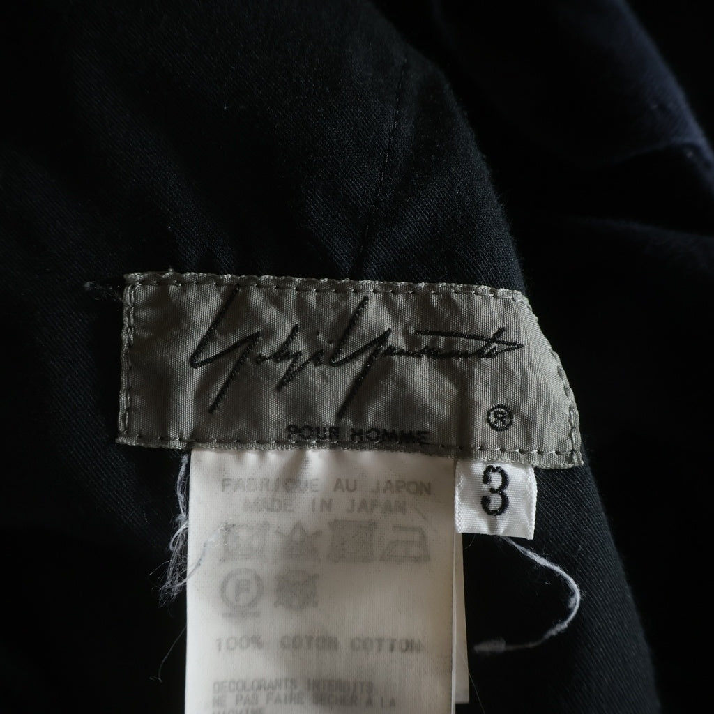 Yohji Yamamoto POUR HOMME(ヨウジヤマモト プールオム) 19SS コットン