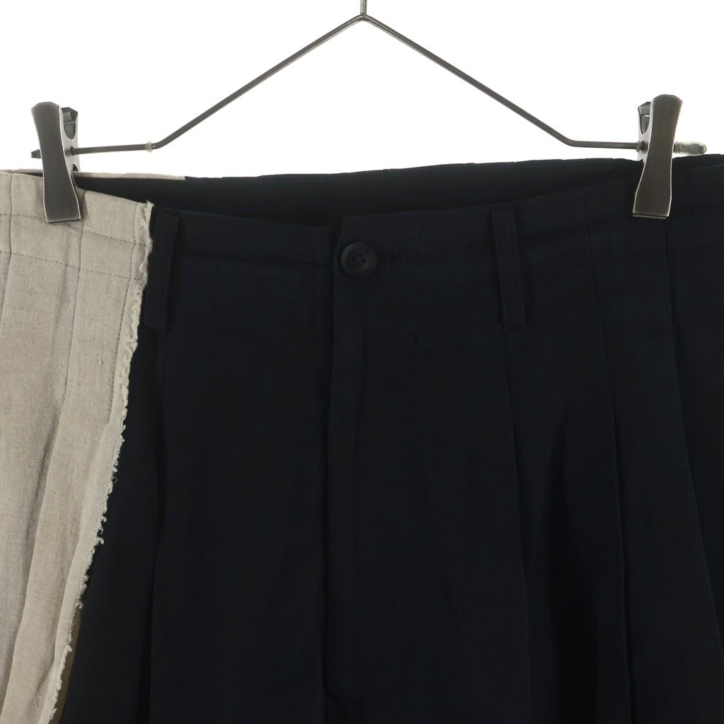 Yohji Yamamoto POUR HOMME(ヨウジヤマモト プールオム) 22SS 切り替え Yohji Yamamoto POUR HOMME(ヨウジヤマモト プールオム) 22SS 切り替え