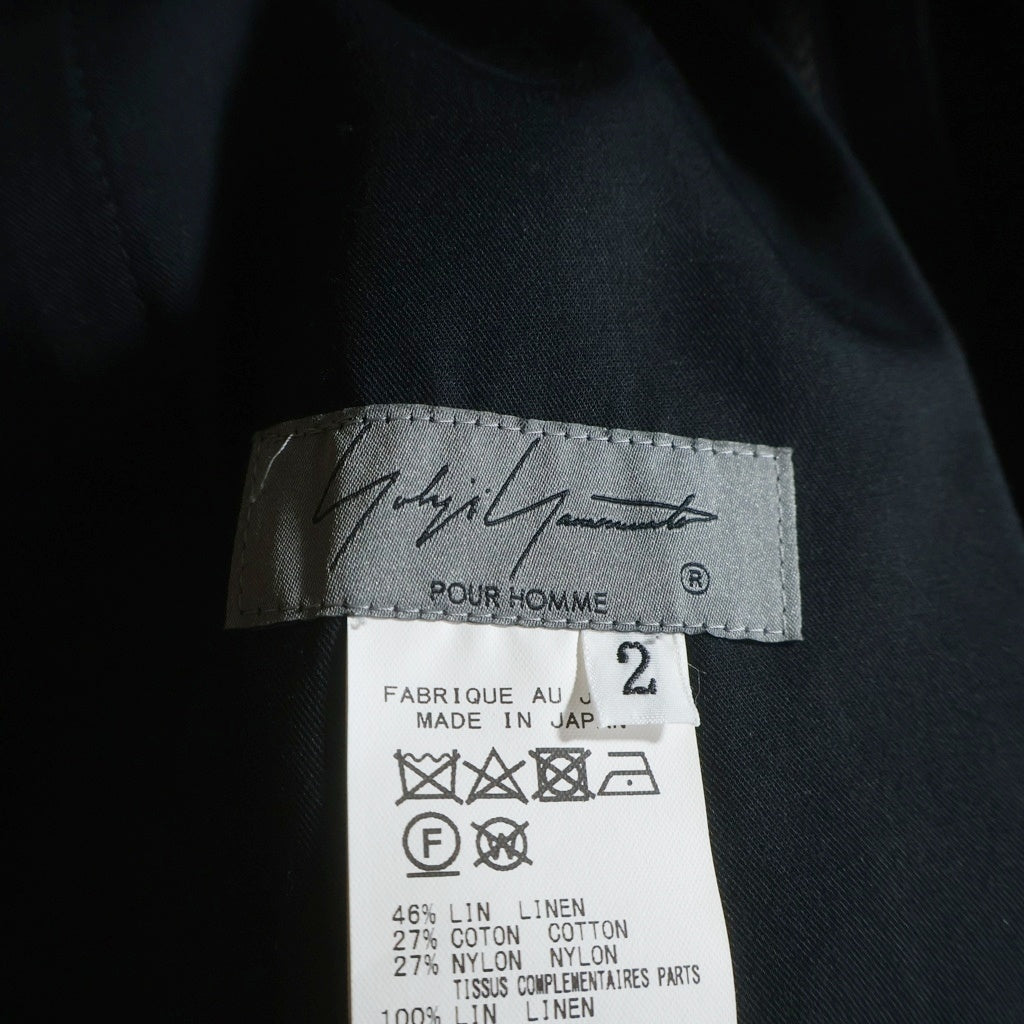 Yohji Yamamoto POUR HOMME(ヨウジヤマモト プールオム) 22SS 切り替え Yohji Yamamoto POUR HOMME(ヨウジヤマモト プールオム) 22SS 切り替え