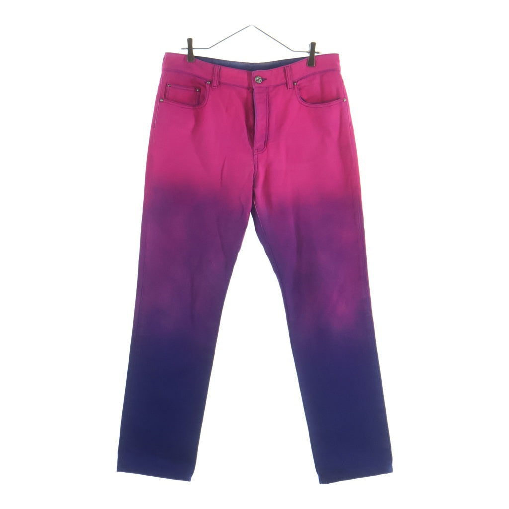 LOUIS VUITTON(ルイヴィトン) 22SS Amen Break Gradient Denim Pants アーメンブレイク グラデーションデニムパンツ ブルー/ピンク RM221 G59 HMD80W